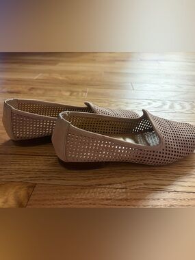 Women's Perforated Slip-On Loafers